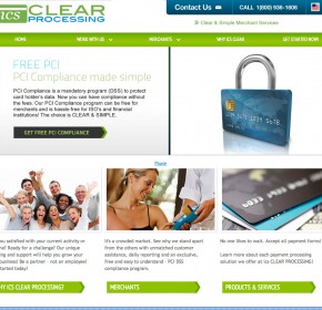 Web design and branding for ICS Clear