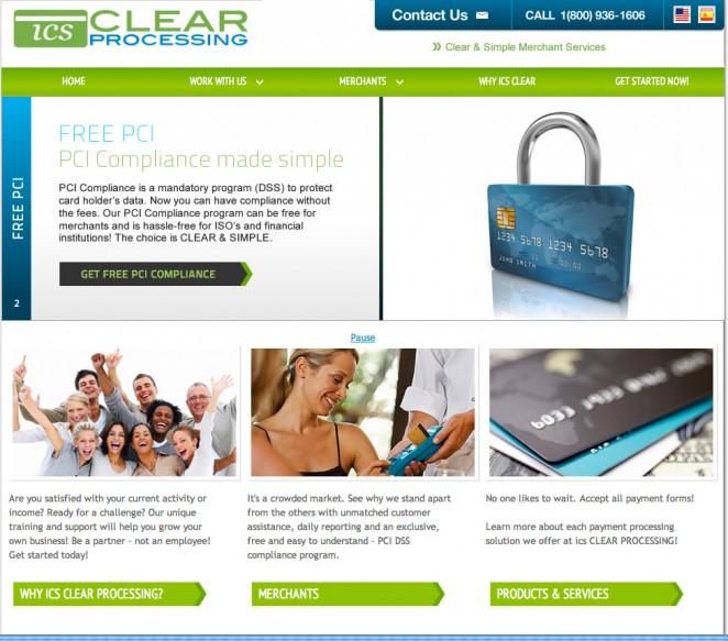 Web design and branding for ICS Clear